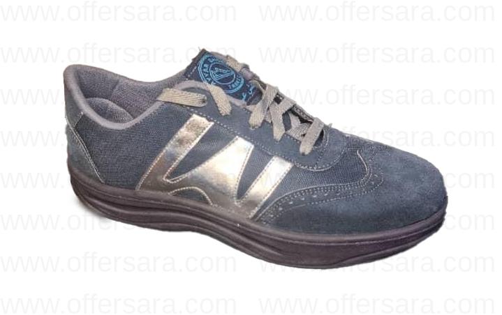 کفش پیاده روی و کار مدل دبلیو رنگ آبی نفتی