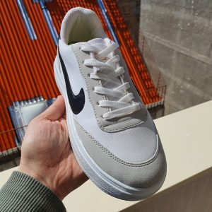 کفش کتونی اسپرت زنانه طرح نایک (Nike) رنگ سفید مشکی مدل ونس | کد 1098