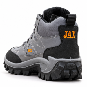 نیم پوتین جاکس JAX خاکستری مشکی مناسب طبیعت‌گردی و کوهنوردی سبک