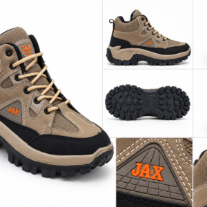 نیم پوتین جاکس JAX خاکی؛ مناسب طبیعت‌گردی و کوهنوردی سبک